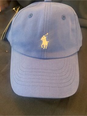 Ralph Lauren Polo Cap in Light Blue with white Logo